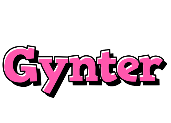 Gynter girlish logo