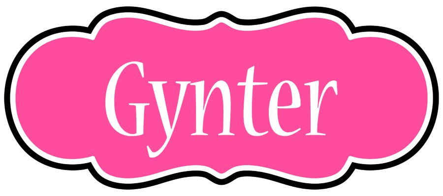 Gynter invitation logo