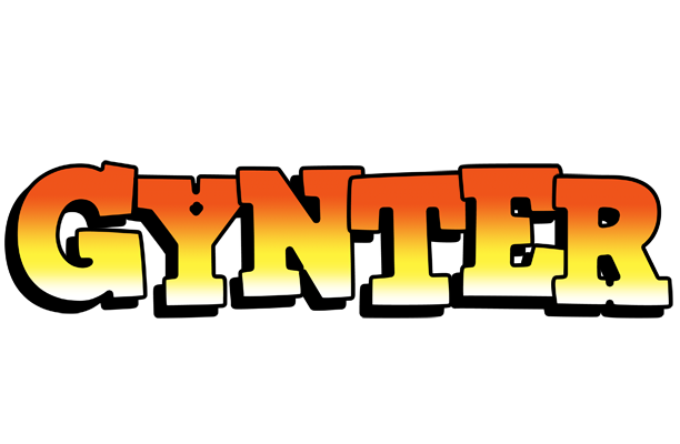 Gynter sunset logo
