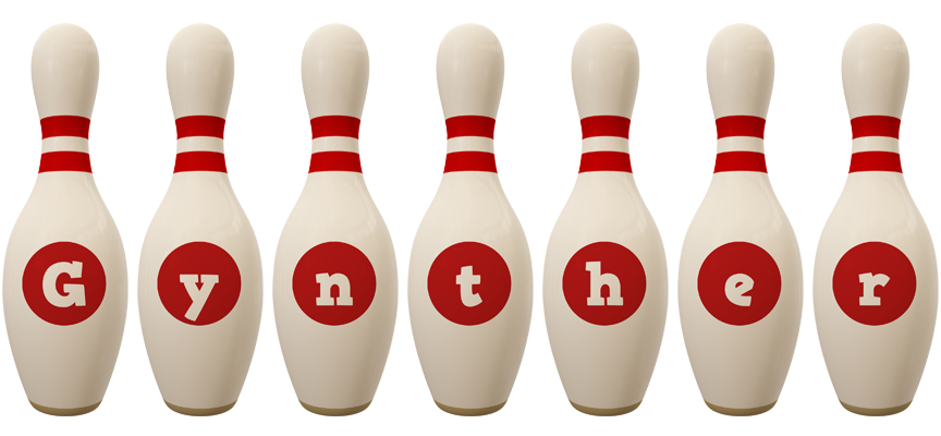 Gynther bowling-pin logo