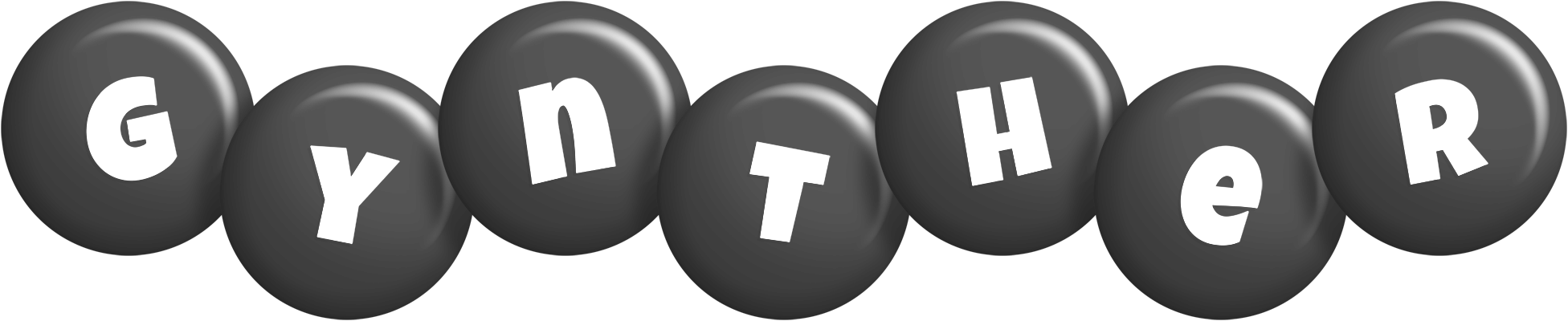 Gynther candy-black logo