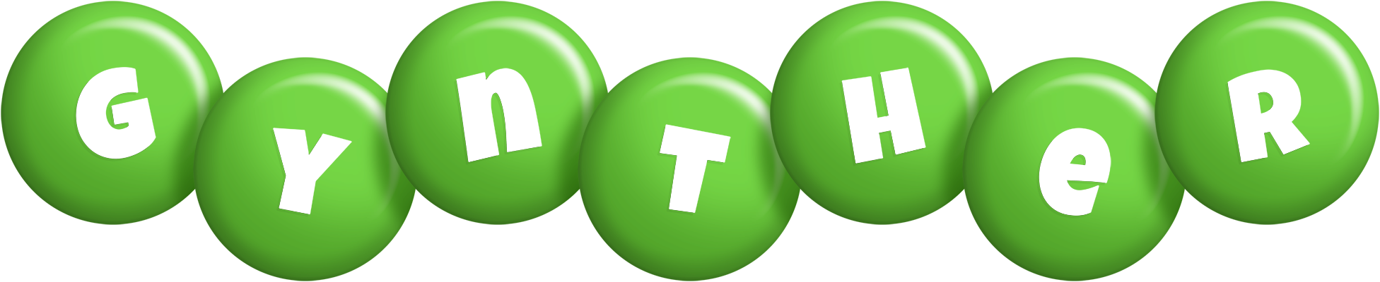 Gynther candy-green logo