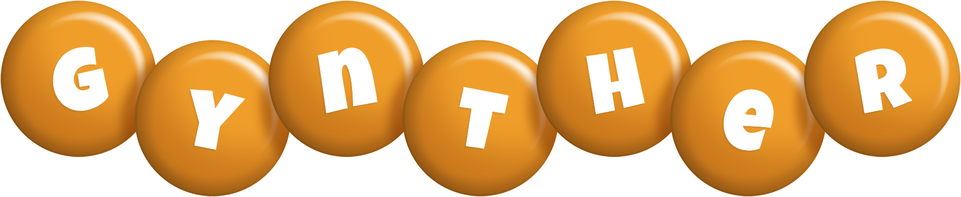 Gynther candy-orange logo