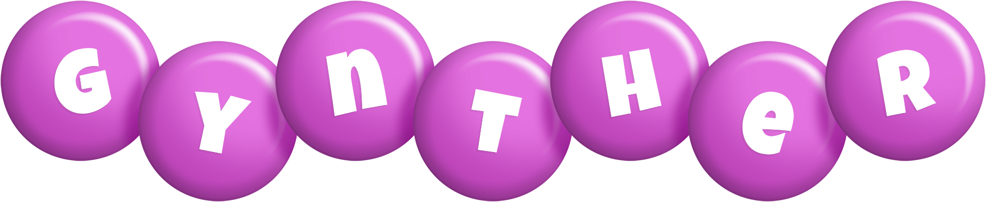 Gynther candy-purple logo