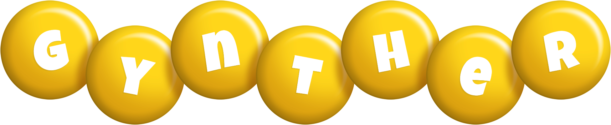 Gynther candy-yellow logo