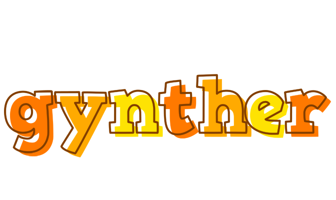 Gynther desert logo