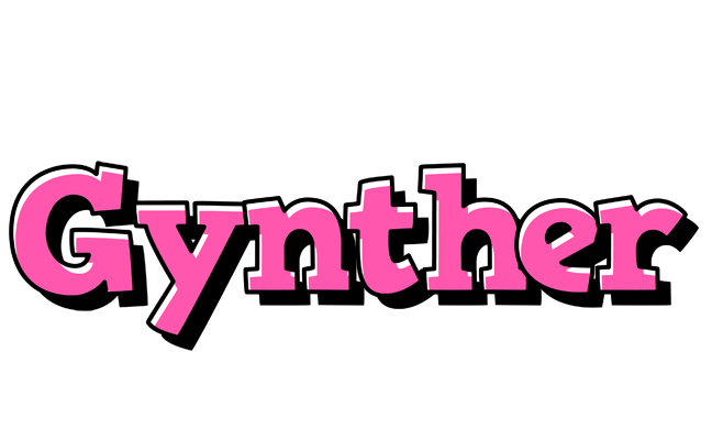 Gynther girlish logo