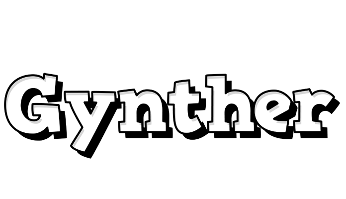 Gynther snowing logo