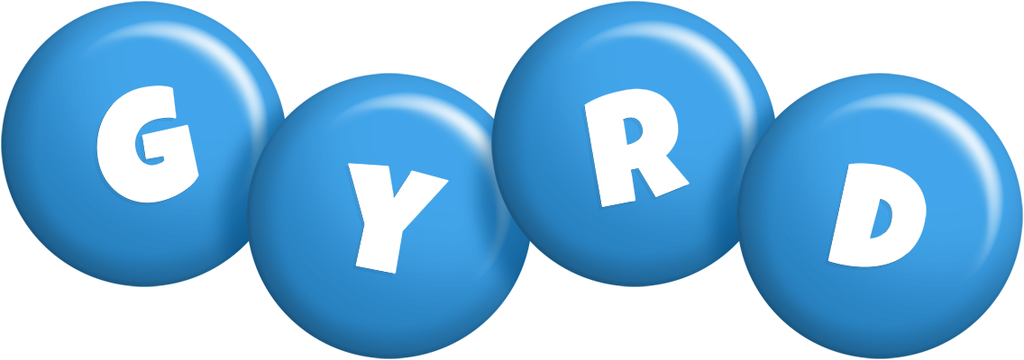 Gyrd candy-blue logo