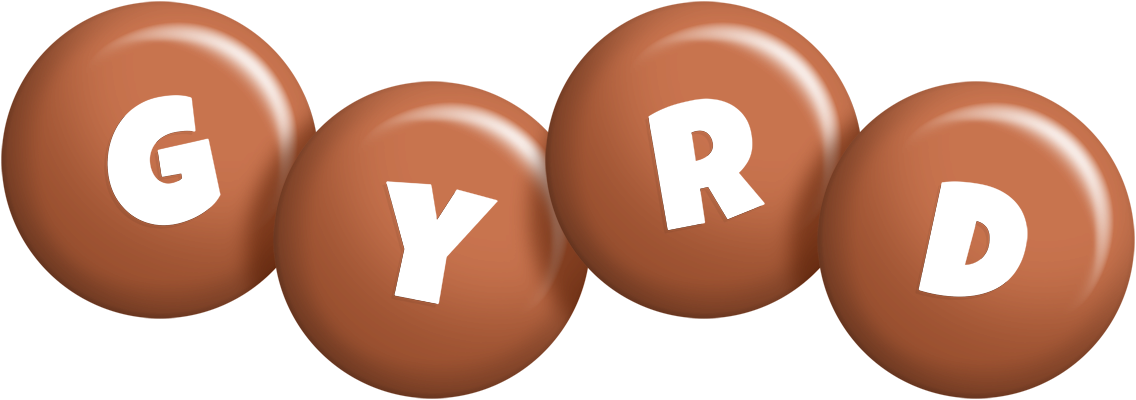 Gyrd candy-brown logo