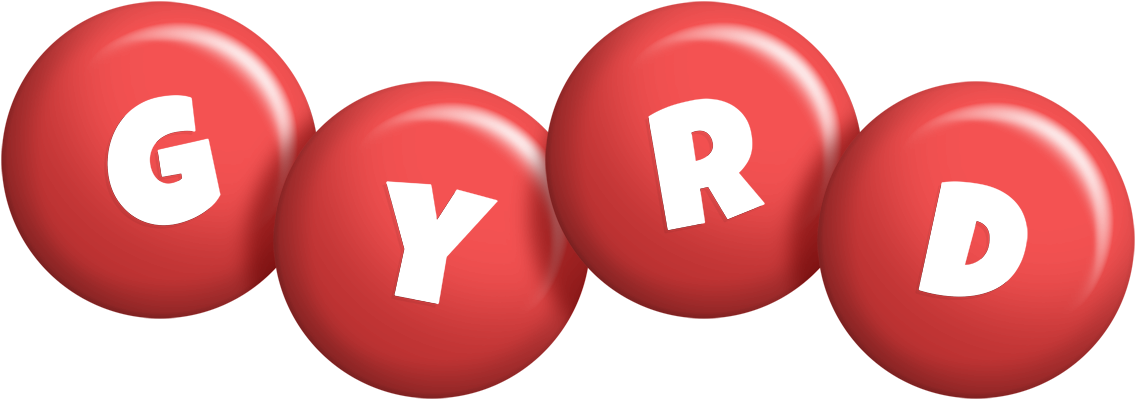Gyrd candy-red logo
