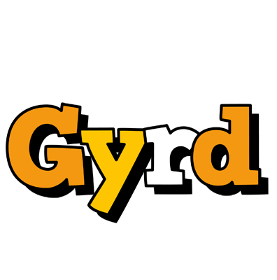 Gyrd cartoon logo