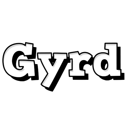 Gyrd snowing logo