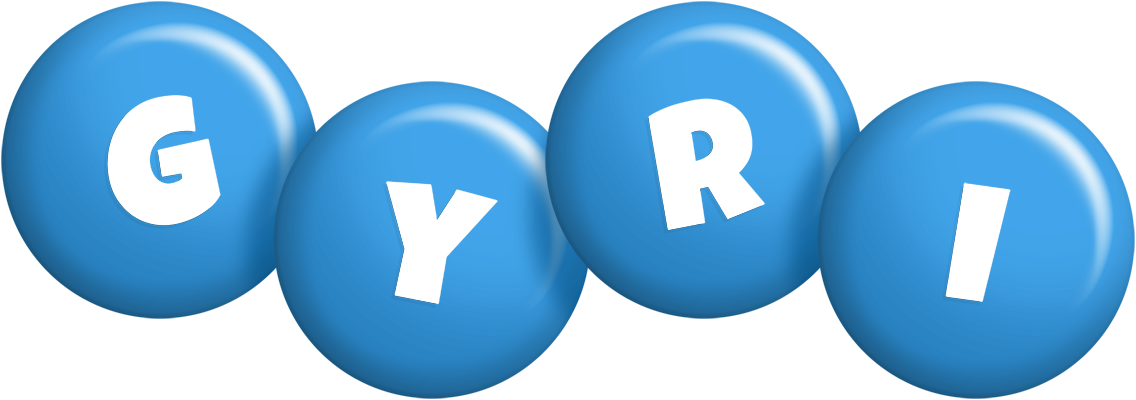 Gyri candy-blue logo