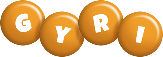 Gyri candy-orange logo