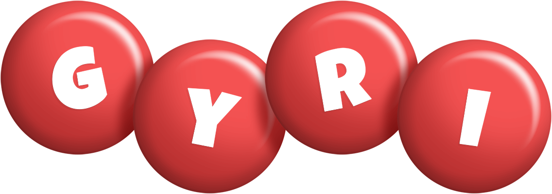 Gyri candy-red logo
