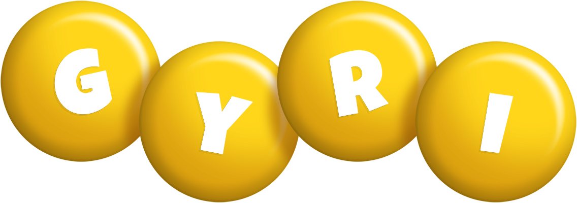 Gyri candy-yellow logo