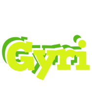 Gyri citrus logo