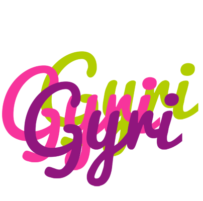 Gyri flowers logo