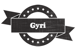 Gyri grunge logo