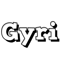 Gyri snowing logo