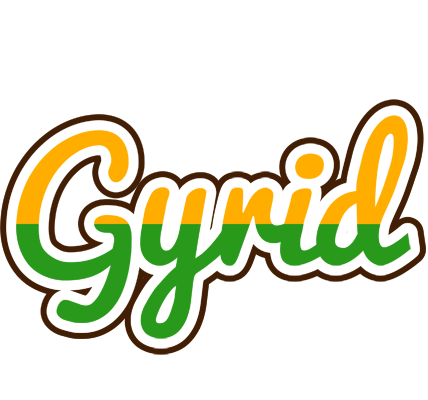Gyrid banana logo
