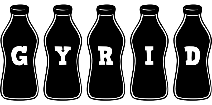 Gyrid bottle logo