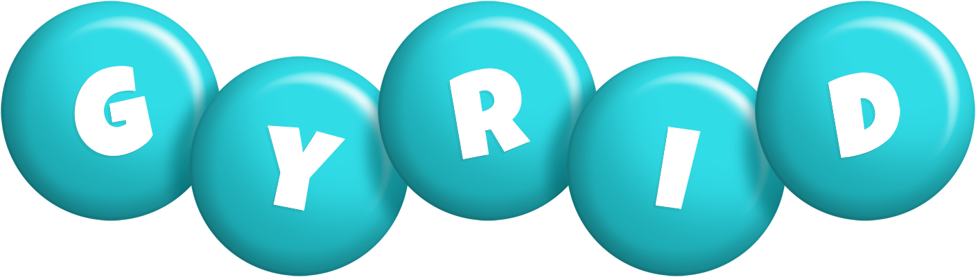 Gyrid candy-azur logo
