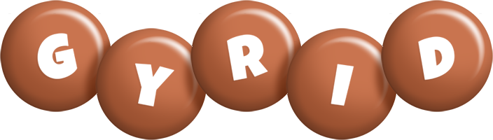 Gyrid candy-brown logo