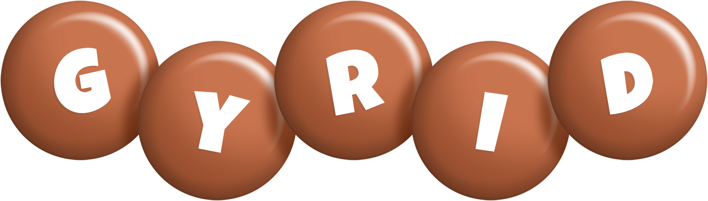 Gyrid candy-brown logo