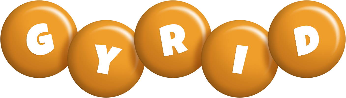 Gyrid candy-orange logo