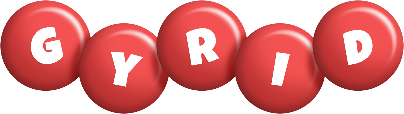 Gyrid candy-red logo