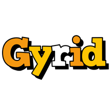 Gyrid cartoon logo