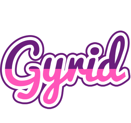 Gyrid cheerful logo