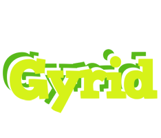 Gyrid citrus logo