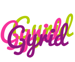 Gyrid flowers logo