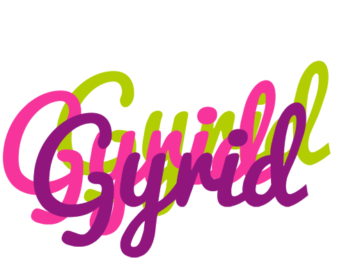 Gyrid flowers logo