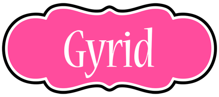 Gyrid invitation logo