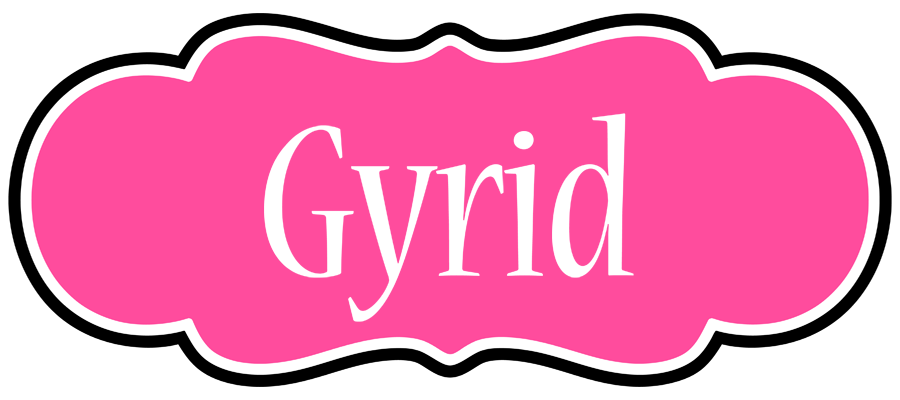 Gyrid invitation logo