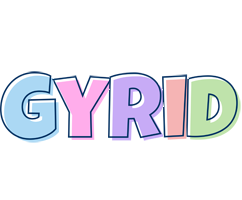 Gyrid pastel logo