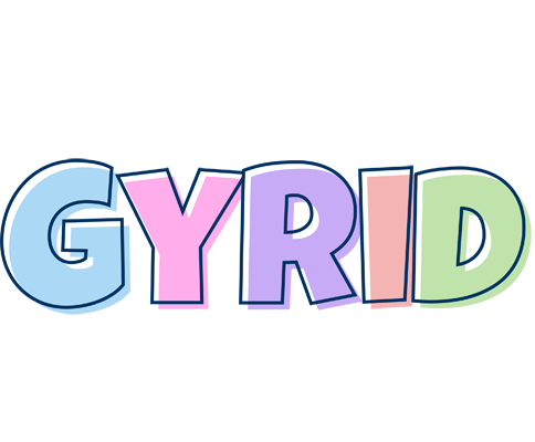 Gyrid pastel logo
