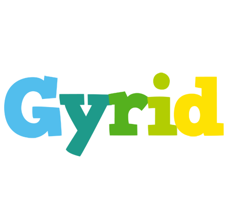 Gyrid rainbows logo