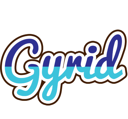 Gyrid raining logo