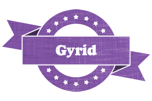 Gyrid royal logo