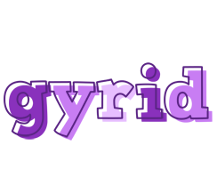 Gyrid sensual logo