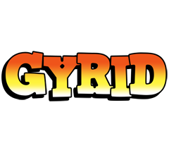 Gyrid sunset logo