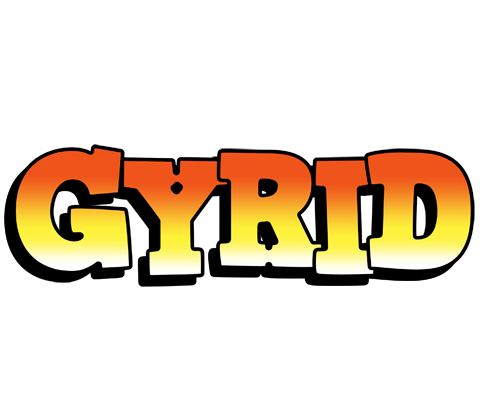 Gyrid sunset logo