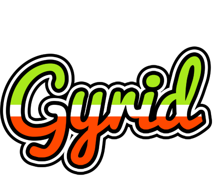 Gyrid superfun logo