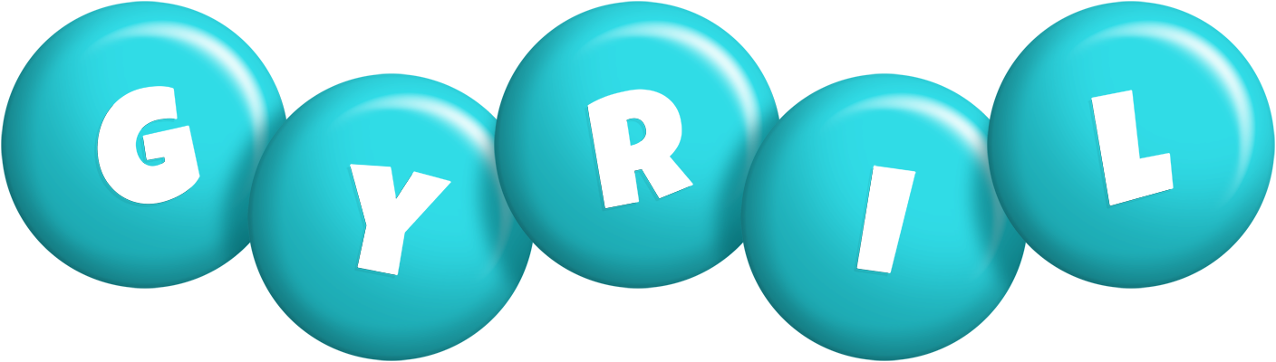Gyril candy-azur logo