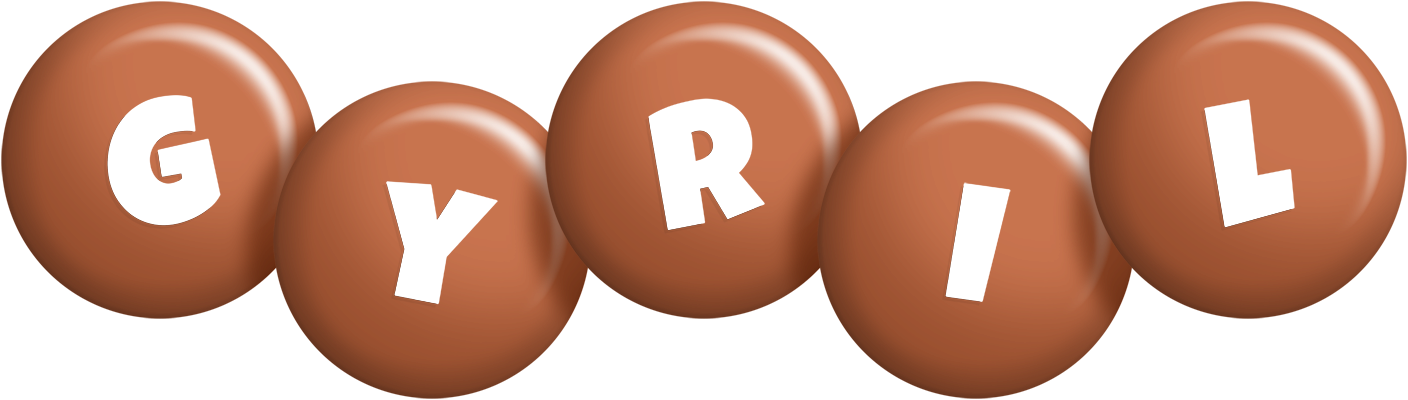 Gyril candy-brown logo